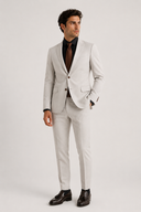 Lunetwear Light Grey Slim Fit Suit | Premium Herenpak
