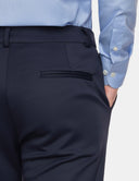 Navy Chino Heren Slim Fit Pantalon Casual
