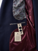 Lunetwear Double-Breasted Suit – Navy Blue