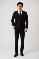 Lunetwear Black Slim Fit Suit | Premium Herenpak