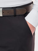 Zwarte Chino Heren Slim Fit Pantalon Casual