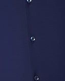 Venezia Slim Fit Overhemd Navy