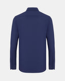 Venezia Slim Fit Overhemd Navy