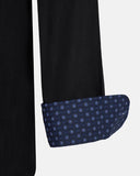 Siena Slim Fit Overhemd Zwart