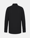 Siena Slim Fit Overhemd Zwart