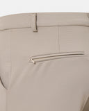 Zandkleurige Chino Heren  Slim Fit Pantalon Casual
