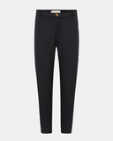 Zwarte Chino Heren Slim Fit Pantalon Casual