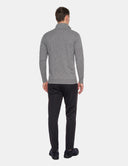 Grijze Trui Heren  Quarter Zip Sweater