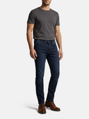 Brennan Navy Slim Fit Jeans Heren Donkerblauw