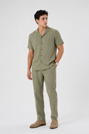 LUNETWEAR Green Linen 3-Piece Set