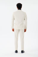 LUNETWEAR Beige Double-Breasted Suit