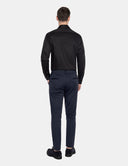 Siena Slim Fit Overhemd Zwart