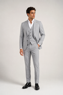 Lunetwear Light Grey Slim Fit Suit | Premium Herenpak