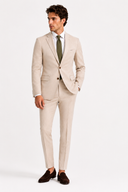 Lunetwear Slim Fit Suit – Beige