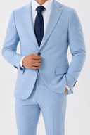 Lunetwear Slim Fit Suit – Light Blue