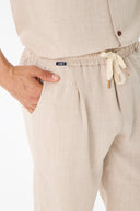 LUNETWEAR Off-White Linen 3-Piece Set