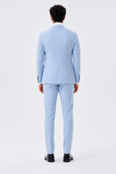 Lunetwear Slim Fit Suit – Light Blue