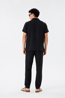 LUNETWEAR Black Linen 3-Piece Set