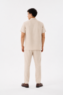 LUNETWEAR Off-White Linen 3-Piece Set