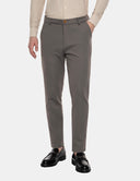 Grijze Chino Heren  Slim Fit Pantalon Casual