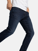 Brennan Navy Slim Fit Jeans Heren Donkerblauw