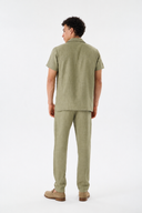 LUNETWEAR Green Linen 3-Piece Set