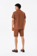 LUNETWEAR Brown Linen 3-Piece Set