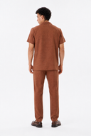 LUNETWEAR Brown Linen 3-Piece Set