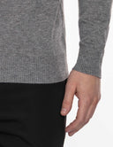 Grijze Coltrui Heren  Premium Turtleneck Trui