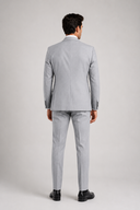 Lunetwear Light Grey Slim Fit Suit | Premium Herenpak