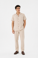 LUNETWEAR Off-White Linen 3-Piece Set