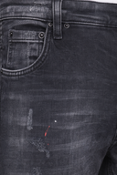 Zwarte Regular Slim Fit Denim Jeans Heren