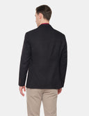 Zwarte Blazer Heren  Slim Fit Smart Casual Colbert