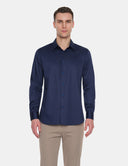 Lucca Overhemd Donkerblauw