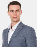 Blazer Heren Lichtblauw Slim Fit Premium Zakelijk Colbert voor Mannen