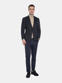 Premium Zwarte Blazer  Classic Tailored Fit Colbert