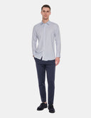 Romano Slim Fit Overhemd Grijs