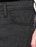 Grijze Jeans Heren Premium Denim Slim Fit Casual Broek