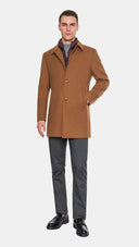 Bruine Trenchcoat Heren Premium