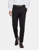 Zwarte Chino Heren Slim Fit Pantalon Casual