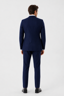 Lunetwear Double-Breasted Suit – Navy Blue
