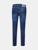Blauwe Regular Slim Fit Denim Jeans Heren