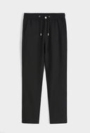 Black Sportset Heren Premium Trainingspak Joggingpak 2-delig