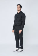 Zwarte Co-ord Set Heren  Premium Matching Set