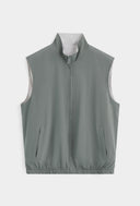 Reversible Bodywarmer Heren Turquoise Wit Premium Vest