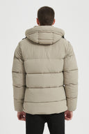 Beige Jas Heren  Premium Winterjas