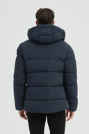 Donkerblauwe Jas Heren Premium Winterjas