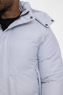 Witte Winterjas Heren  Premium Winter Outerwear