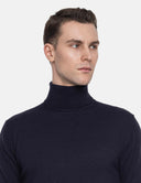 Zwarte Coltrui Heren Premium Turtleneck