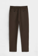 Chino Super Stretch Tech Pantalon Choco Heren Slim Fit